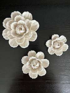 Decorative Objects: Camillia Wall Flowers