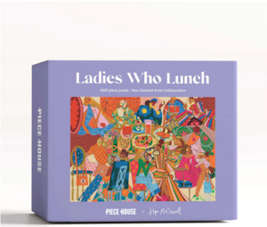 New Zealand Designed - Ladies Who Lunch 1000 Piece Puzzle