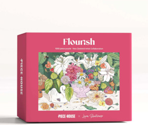 New Zealand Designed - Flourish 1000 Piece Puzzle