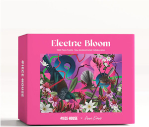 Kitchen: New Zealand Designed - Electric Bloom 1000 Piece Puzzle