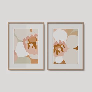 Framed Art: Manuka Flora -  A4 Prints