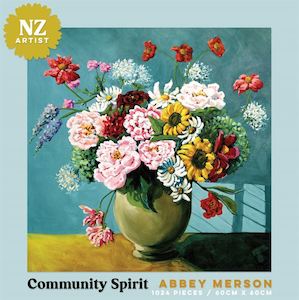 New Zealand Made: Abbey Merson - Community Spirit 1000 piece puzzle