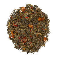 Tea manufacturing: Green Tea and Peach