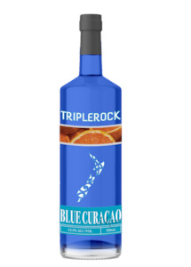 Triplerock Blue Curracao Mixer Liqueurs 700ml x6 Bottles 13.9% ALC/VOL.