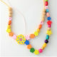 Girls birthday party beaded necklace package