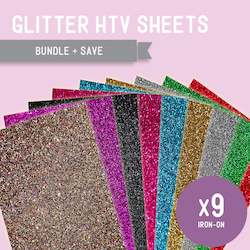 Glitter HTV Iron On Bundle