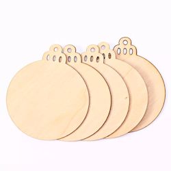 Accessories: Wooden Baubles x5pcs