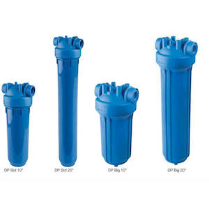 Water treatment equipment manufacturing - household: Blue 20" Big Housings