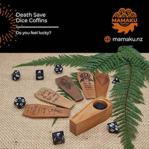 Death Save Dice Coffin | Campaign Set