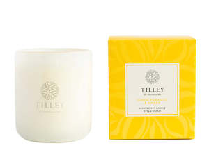 Tilley | Candle 375gm | Suede Tobacco & Amber