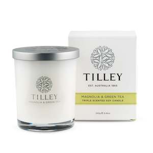 Tilley | Soy Candle | Magnolia & Green Tea