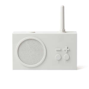 Lexon | Tykho | FM radio – 3W Bluetooth® Speaker | White