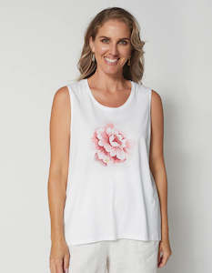 Gift: Stella + Gemma | Tank | White Sublime Summer