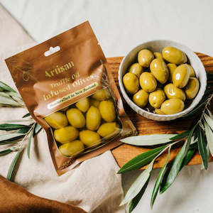 Gift: The Kiwi Artisan Co | Truffle Oil Infused Green Olives