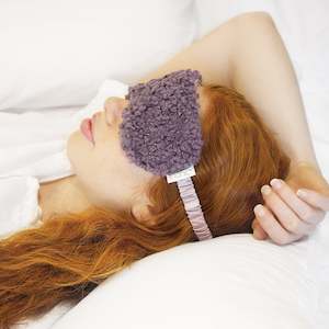 Tonic | Boucle Eye Mask | Wisteria