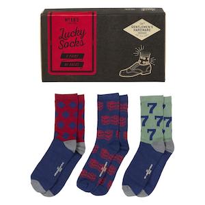 Gentlemen's Hardware | Lucky Socks | Set of 3