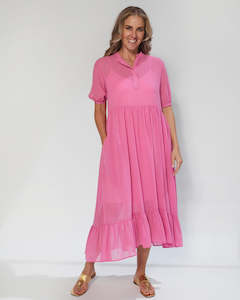 Gift: Stella + Gemma | Calypso Dress | Punch Pink