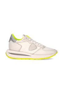 Tropez Haute Low Woman - Mondial Neon Blanc