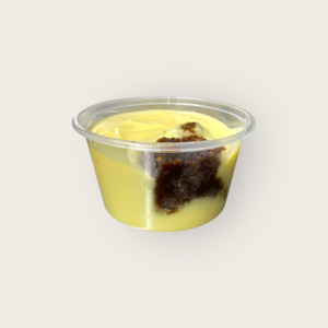 Bakery (with on-site baking): Golden syrup steam pudding