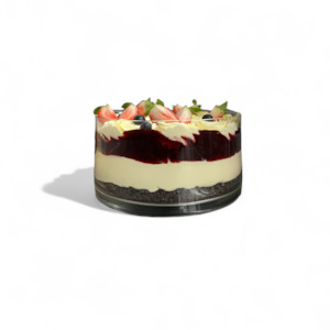 Bakery (with on-site baking): Your choice of dessert made in a 3.7 litre glass bowl