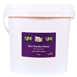 Raw Kānuka Honey – 6kg