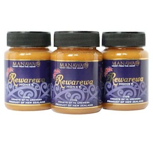 Honey manufacturing - blended: Rewarewa Honey 3 x 110g