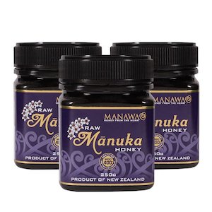 Raw Mānuka Honey MGO 400+ 3x250g