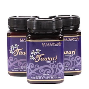 Honey manufacturing - blended: Tāwari Honey 3 x 500g