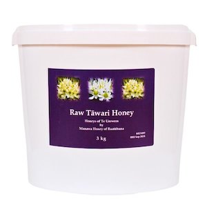 Honey manufacturing - blended: Raw Tāwari Honey 3kg