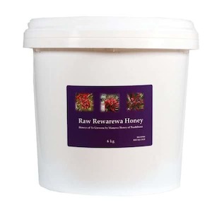 Honey manufacturing - blended: Raw Rewarewa Honey 6kg