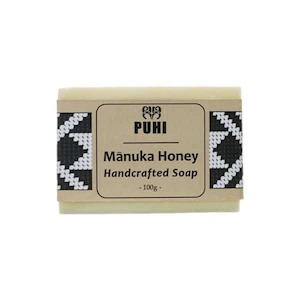 PUHI Mānuka Honey Handcrafted Soap 100g