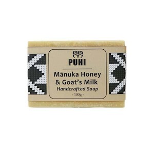 Mānuka Honey & Goat’s Milk Handcrafted Soap 100g