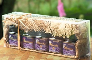 Honey manufacturing - blended: Honeys of Te Urewera Range 5 x 250g – Gift Pack