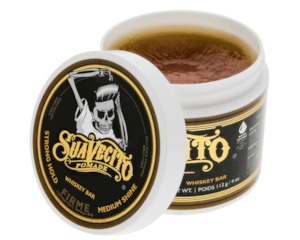 Internet only: SUAVECITO Whiskey Bar Firme (Strong) Hold Pomade