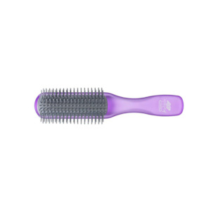 KENT Airhedz Glo Half Round Detangling Brush in Purple