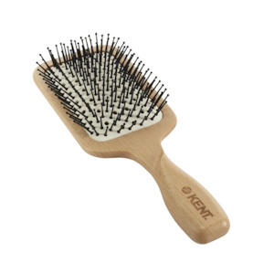 KENT LPF2 "Pure Flow" Large Vented Fine Quill Paddle Brush