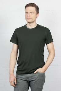 Menswear: Transmission Tee Dark Green