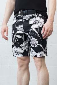 Menswear: Austin Short Black Floral