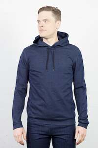 Hoodie Denim Knit