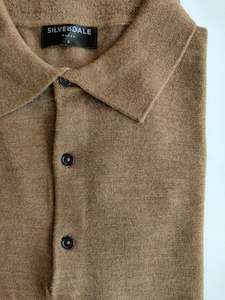 Fine Button Polo Oak