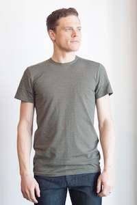 Crossroads Tee Bright Olive