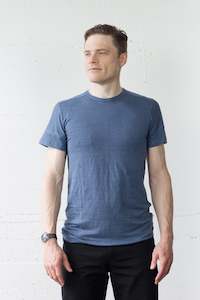 Menswear: Crossroads Tee Blueberry