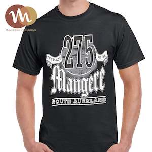 275 Mangere South Auckland T.shirts