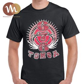 QUALITY TONGA 676 SCREENPRINTED T.SHIRTS