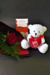 Love Special - Rose, Teddy & Chocolates