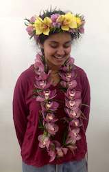 Fresh Flower Head Garland