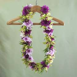 Fresh Flower Lei - Tied