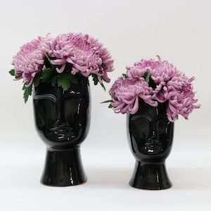 Ceramic Face Vase