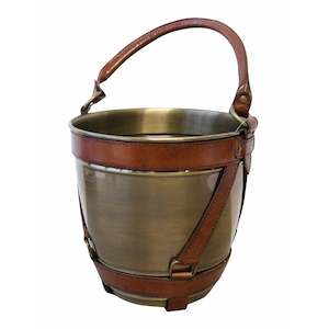 Riviera Brass Wine Cooler