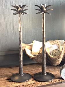 Carribean Palm style Candlestick